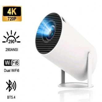 Máy Chiếu Nebula Flow HY300PRO Điều Chỉnh 180 Độ Tích Hợp Loa Sẵn Phân Giải 1080P Bluetooth Projector
