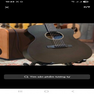 Đàn Guitar Acoustic ST-X1 (Đen)  ST.Real Guitar Sài Thành