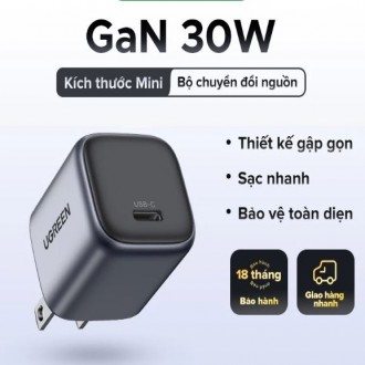 Bộ sạc nhanh Type-C 30w 20w PD 3.0 Wall Charger USB-C Power Adapter thích hợp cho for iPhone 15/15 Mini/14 Pro/13 Pro Max/12/11/XR, Galaxy, Pixel 4/3